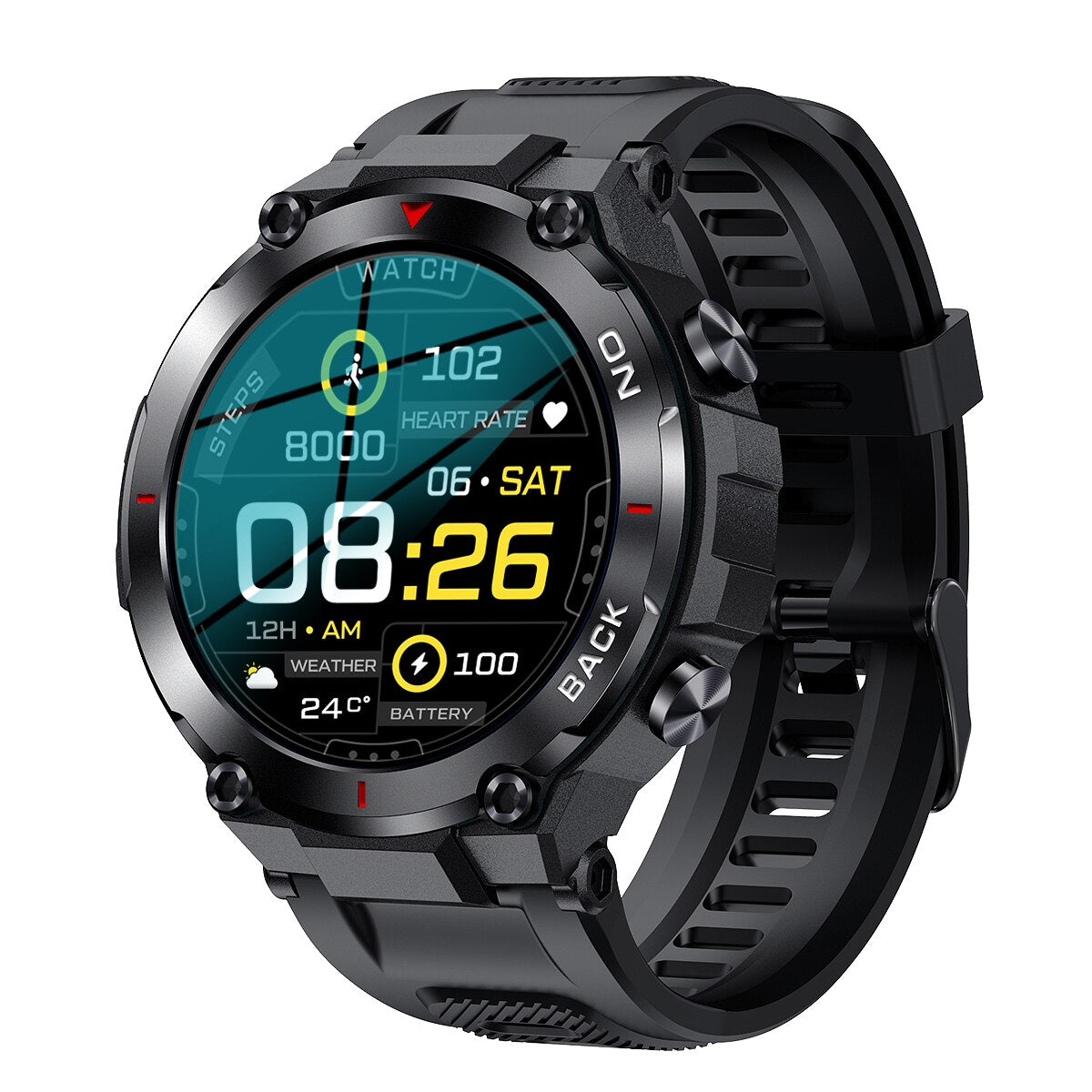 MELANDA K37 Military GPS Smart Watch