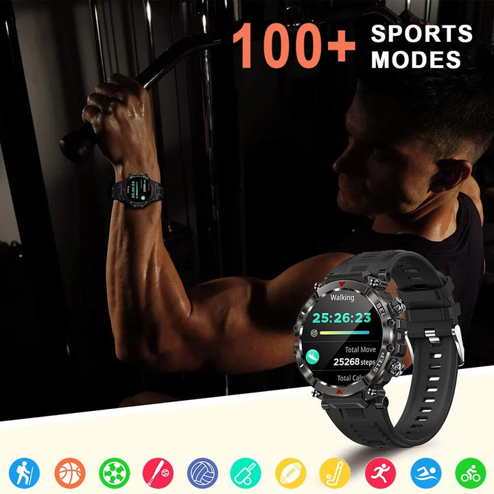 Bluetooth chamada relógio inteligente para homem 1.39 ''tela de toque completa ip67 à prova dip67 água esporte fitness smartwatch para xiaomi android ios cf11