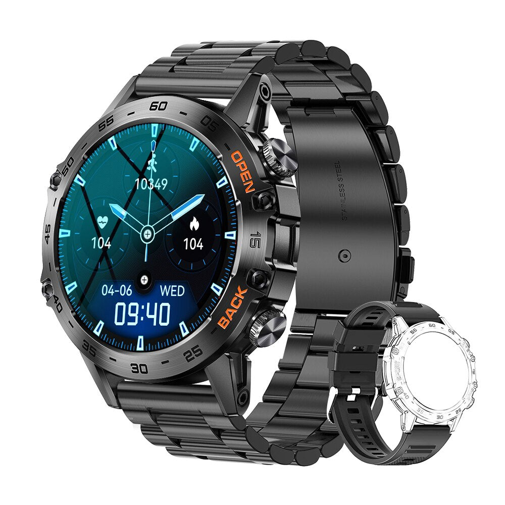 Steel 1.39" Sports Smart Men Watch