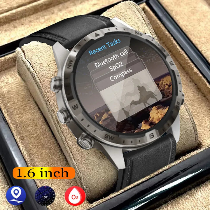 Novo relógio inteligente GPS - GT4 Pro - Smartwatch de açúcar no sangue