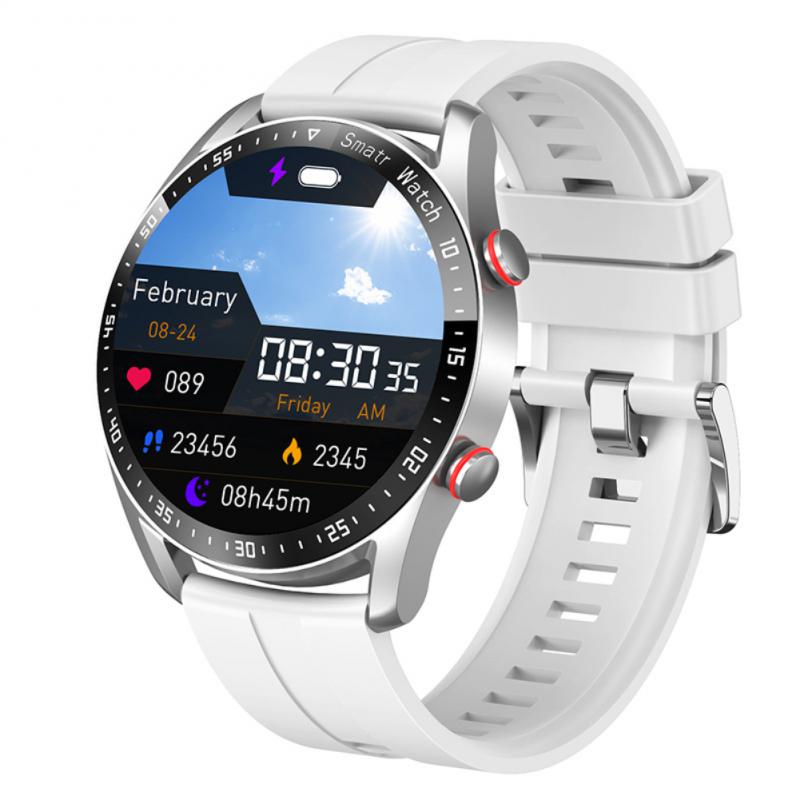 Smart Watch Bluetooth Chamada Ecg Ppg Tela Sensível Ao Toque Completa