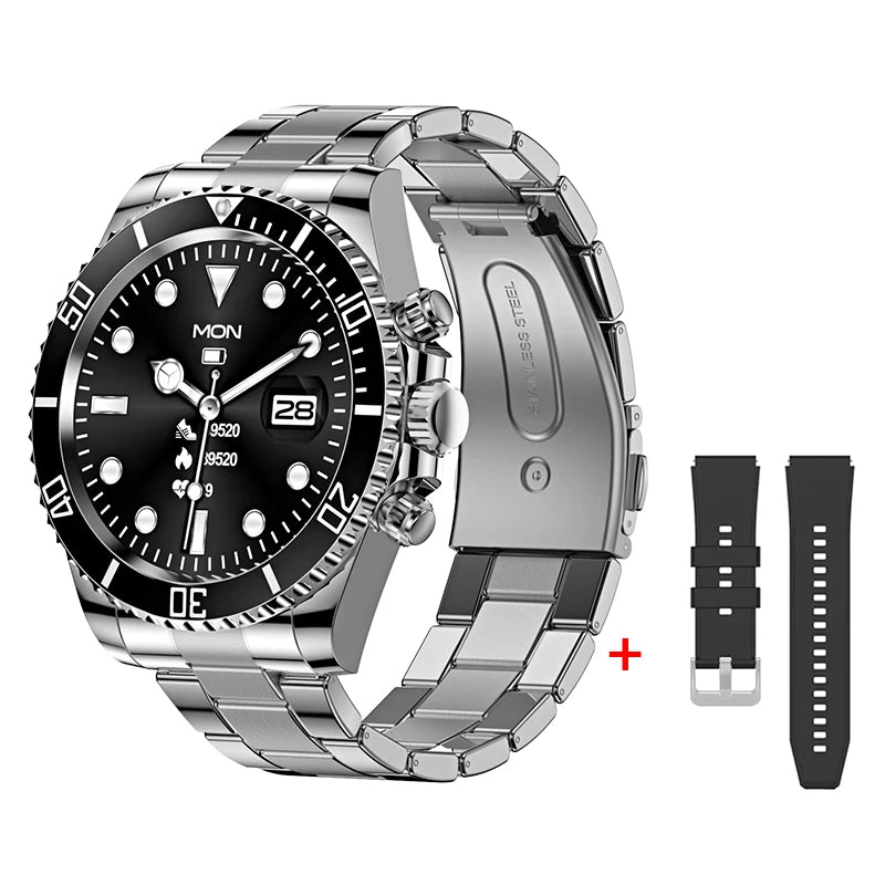 Aiweile AW12 Smart Watch Men 2024 High-end Men's Smartwatch Luxury Bluetooth Call Sports Fitness Wristwatch for Android IOS fit﻿