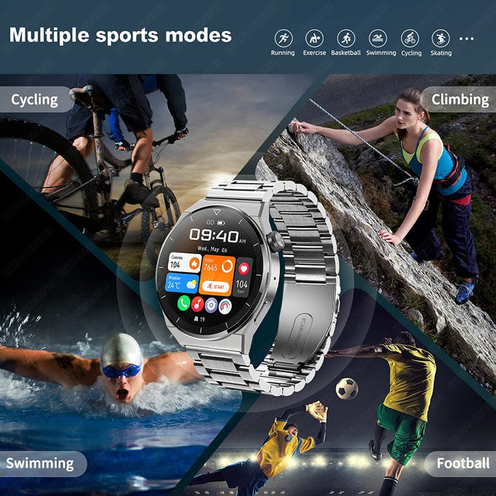 GT3 Pro Smart Watch -- Men NFC Waterproof Sport Fitness Tracker