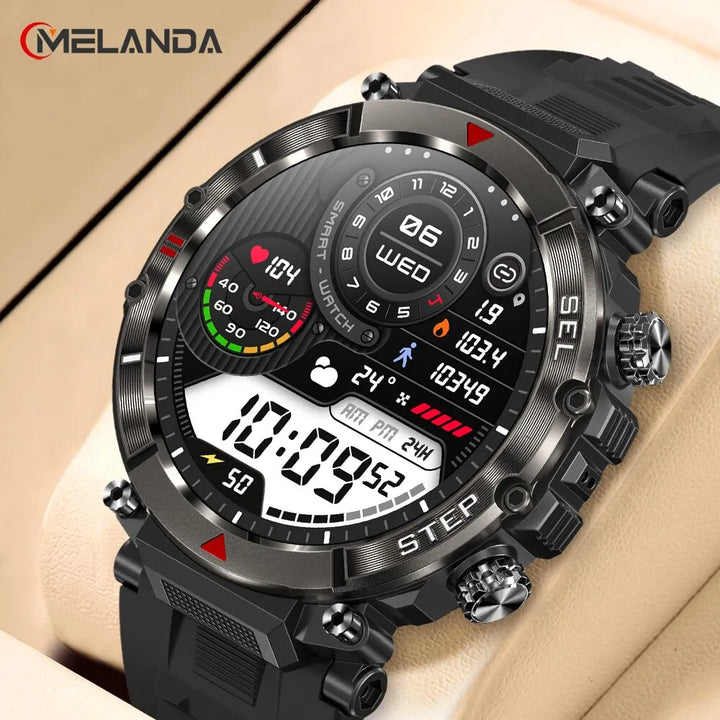 Bluetooth Call Smart Watch For Men 1.39'' Full Touch Screen IP67 Waterproof Sport Fitness SmartWatch For Xiaomi Android IOS CF11