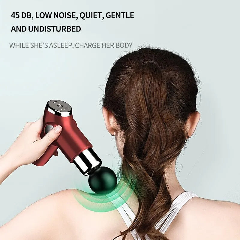 Mini Charging Fascia Gun Vibration Massage Gun Muscle Relaxation Massager Portable Fitness Device Mini Fascia Gun