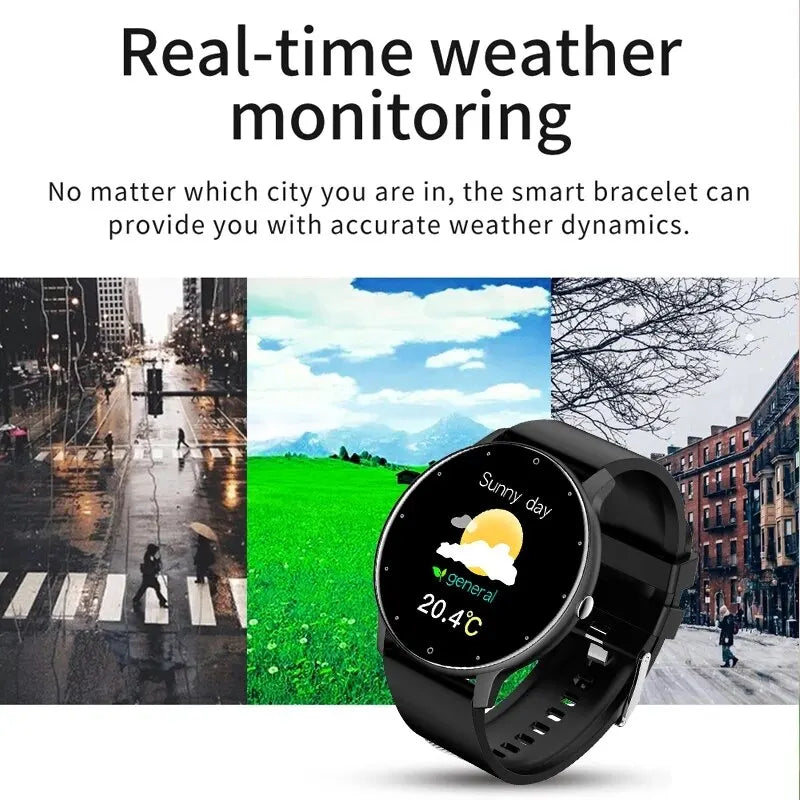 2024 New Smart Watch- Real-time Activity Tracker- Heart Rate Monitor For Android IOS