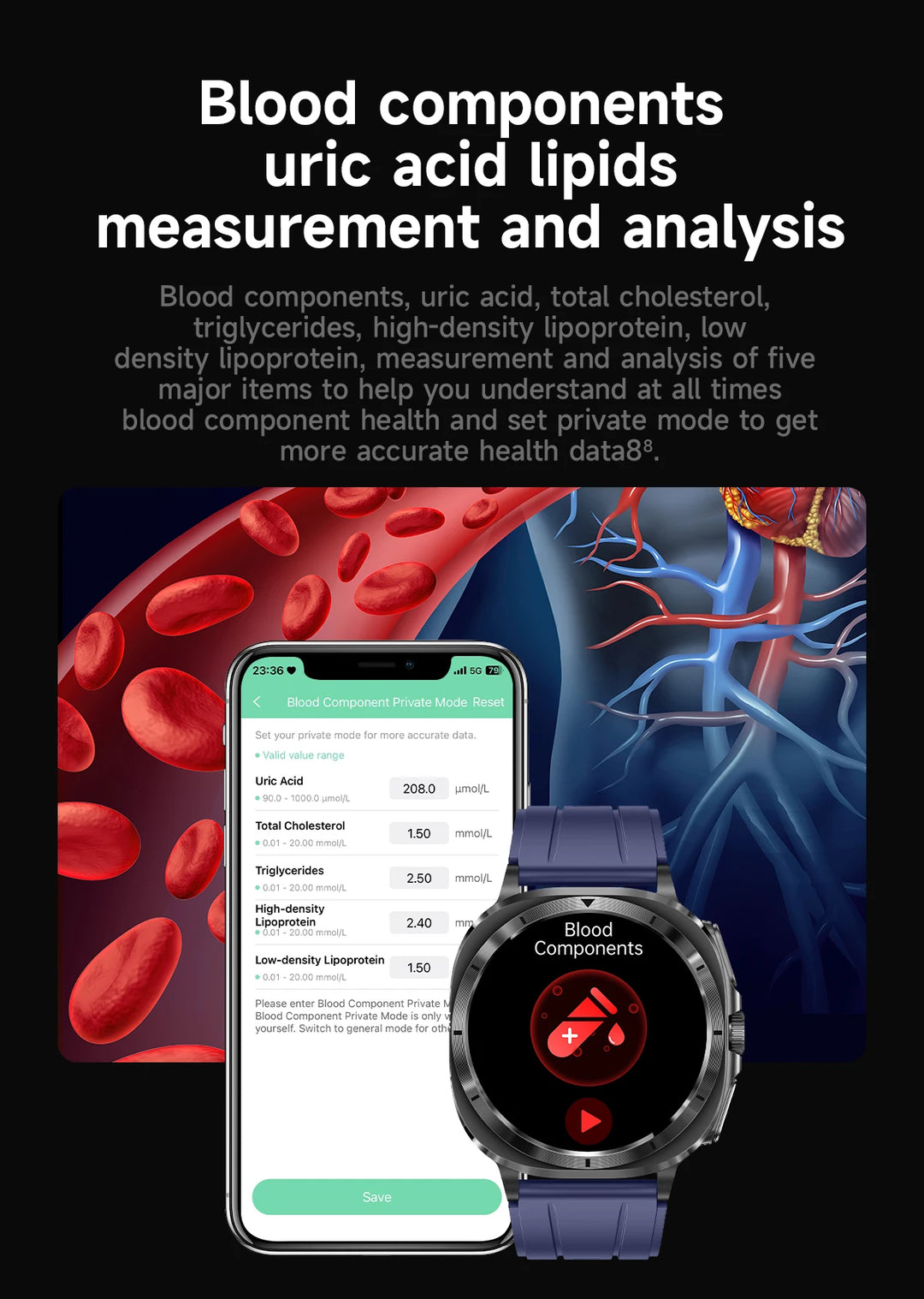 Power Fit® - Smartwatch with AMOLED Display | ECG Monitoring | Health Tracking | Voice Assistant | Outdoor Sports & Fitness Tracker