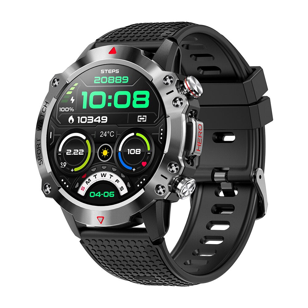 SQR Smartwatch tela IPS HD de 1,39 polegadas
