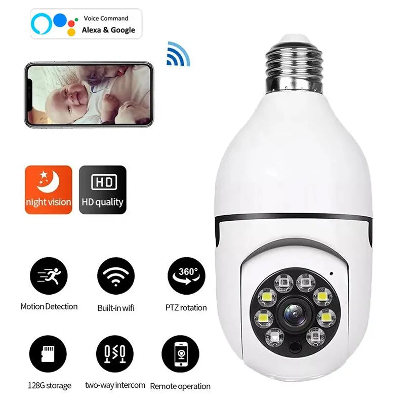 SurveilBright 5G Smart Bulb Camera