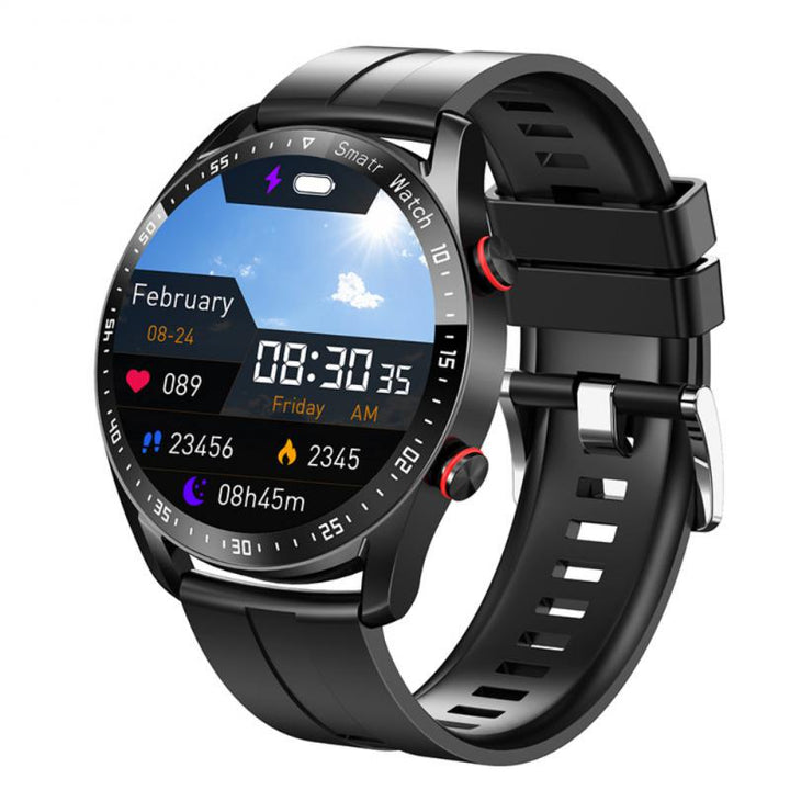 Smart Watch Bluetooth Chamada Ecg Ppg Tela Sensível Ao Toque Completa