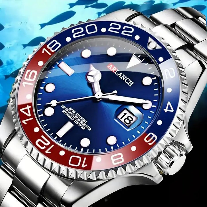 Luxury Ghost Diver Series- Stainless Steel Men Watch