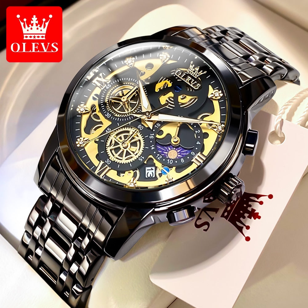 OLEVS Elegance Steel Quartz Watch