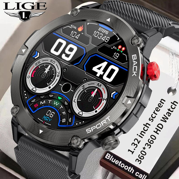 LIGE Smart Watch  IP68 Waterproof