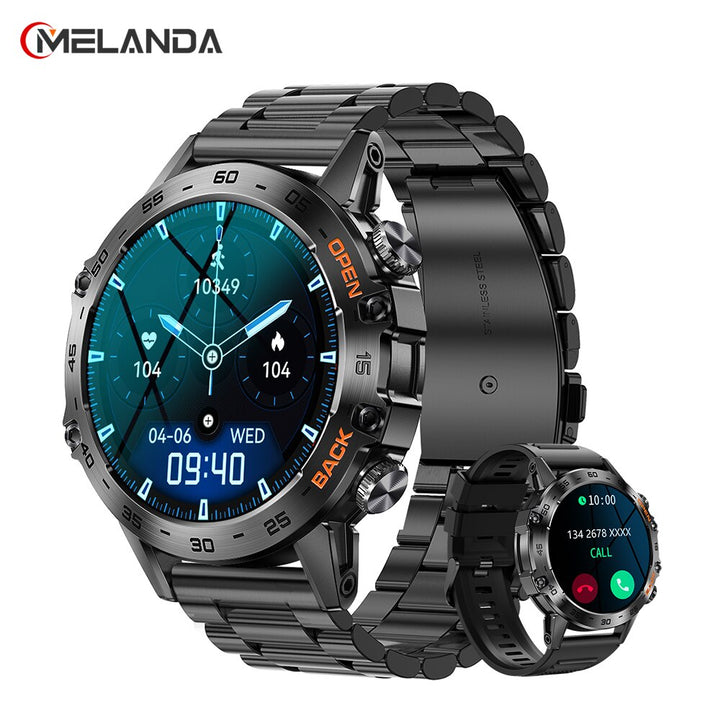 Steel 1.39" Sports Smart Men Watch