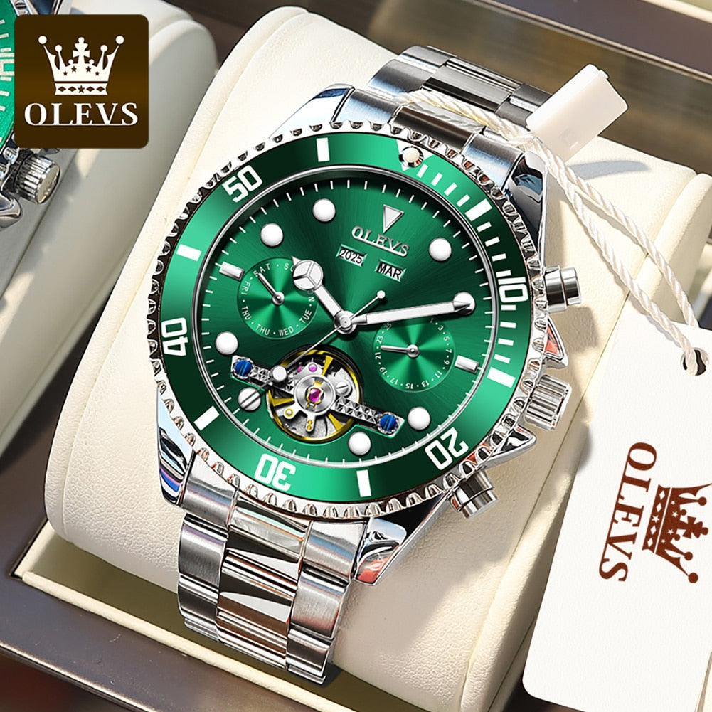 OLEVS 6605 Automatic Marine Watch – Olevs-us.com